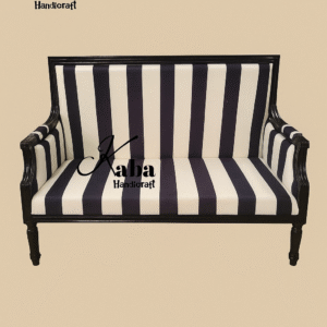 French Empire Sofa Bench Settee