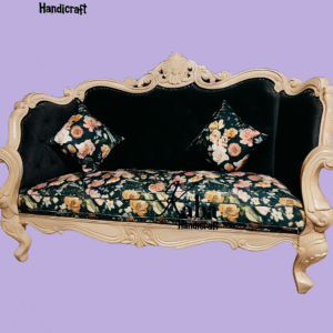 5 Seater Polyester Living Room Sofa Set