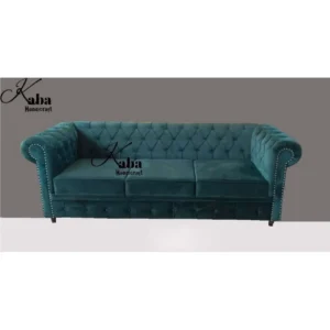Classic Chesterfield Velvet Sofa