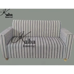 Striped Monochrome Sofa – Studio Chic Series